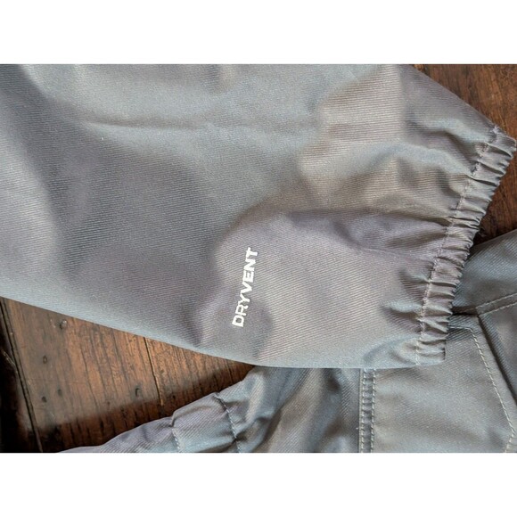 The North Face Jacket Girl's M (10-12) DryVent Gray Full Zip Hooded - Picture 3 of 15